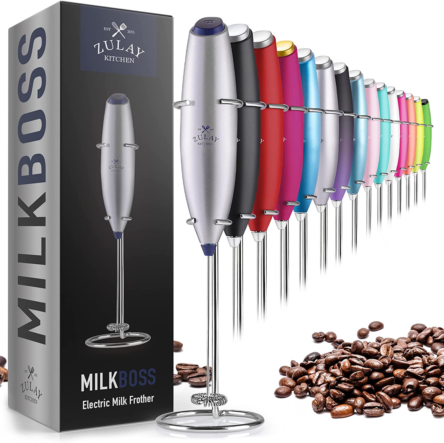 Classic Milk Frother With Stand - Zulay KitchenKitchen & DiningZulay Kitchen