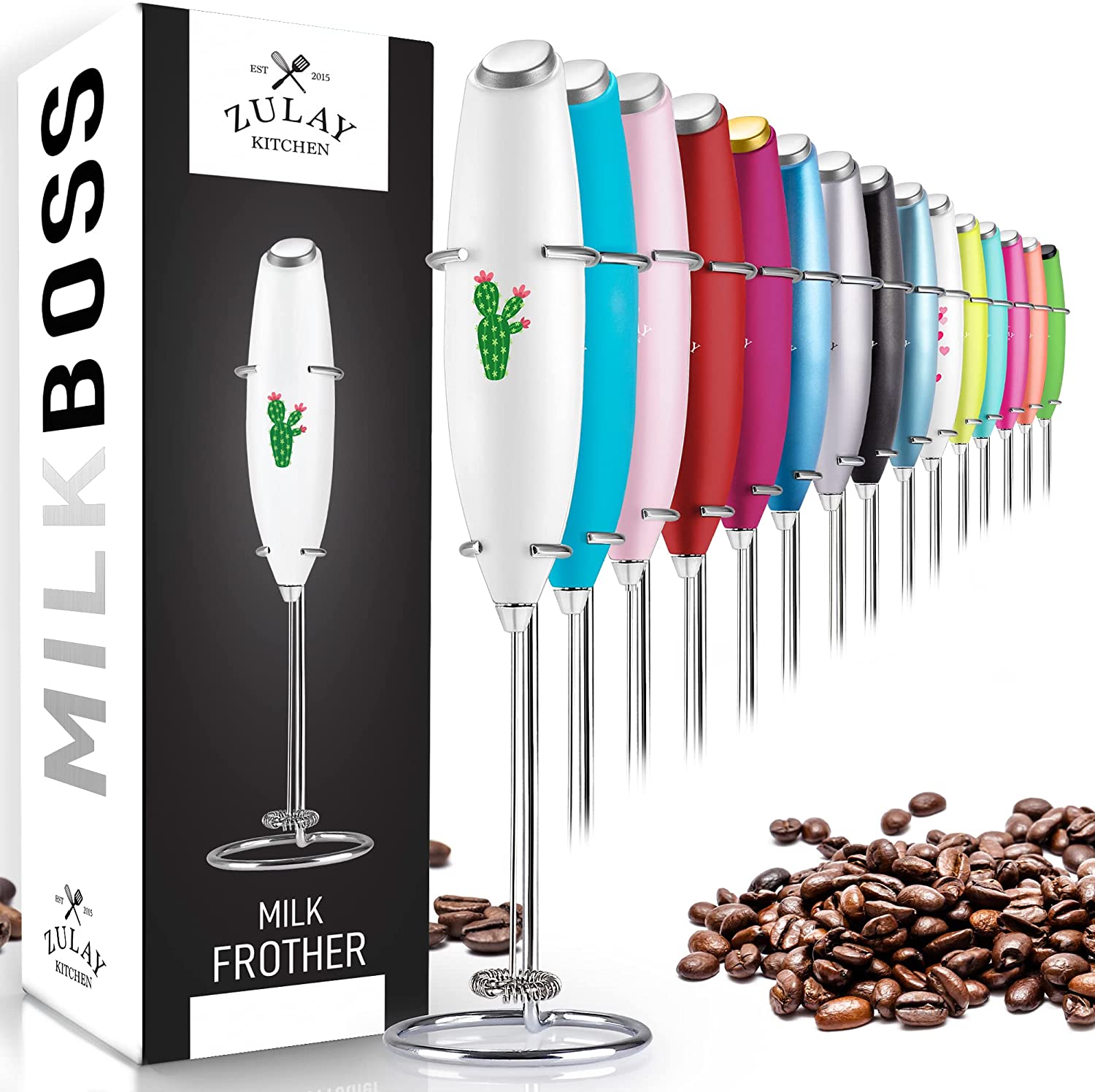 Classic Milk Frother With Stand - Zulay KitchenKitchen & DiningZulay Kitchen