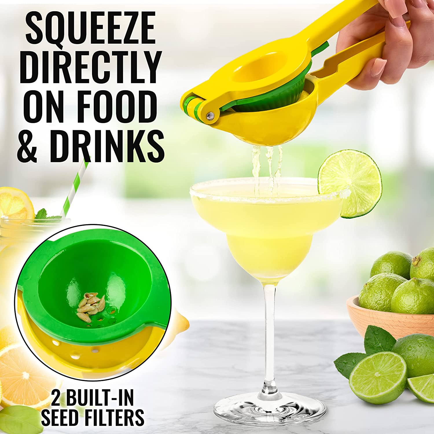 2-in-1 Lemon Lime Squeezer - Zulay KitchenJuicerZulay Kitchen