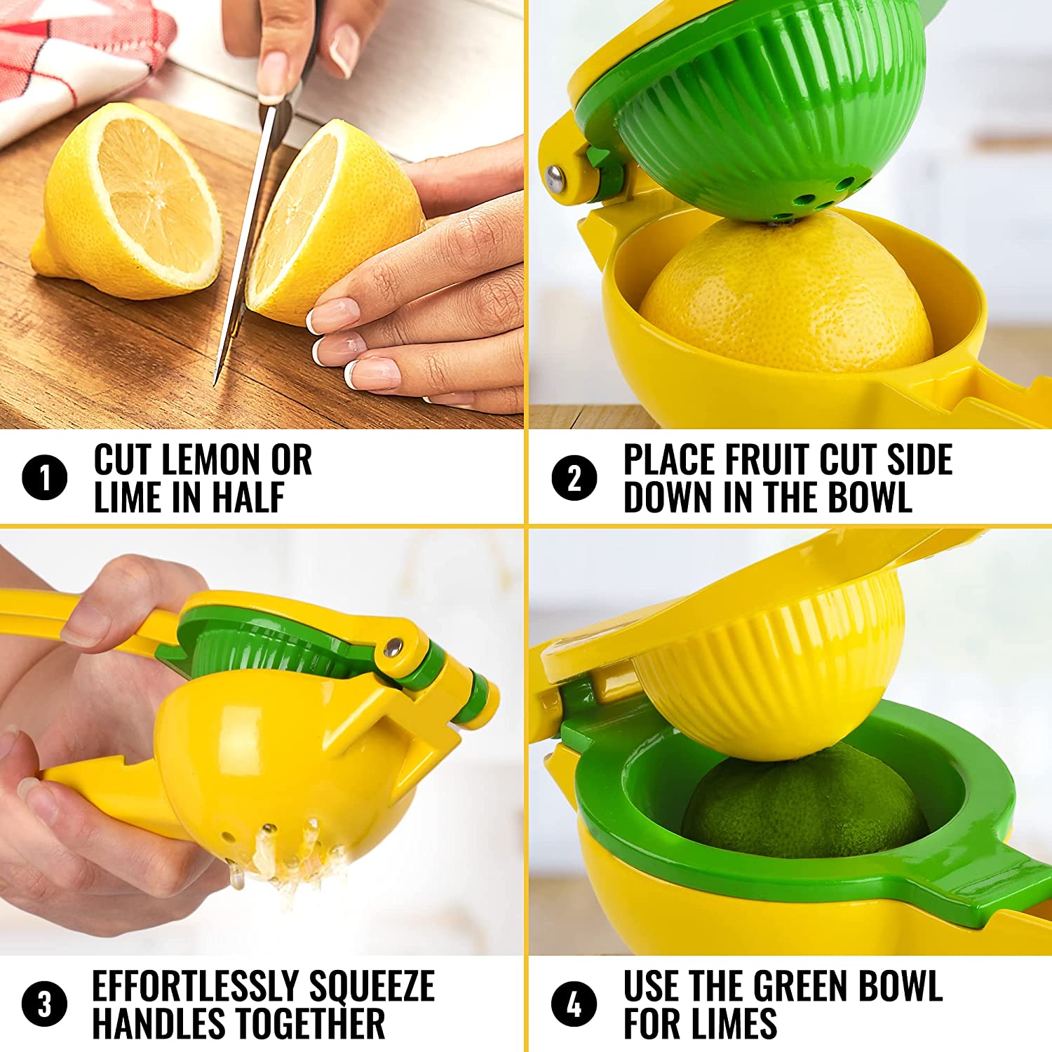 2-in-1 Lemon Lime Squeezer - Zulay KitchenJuicerZulay Kitchen
