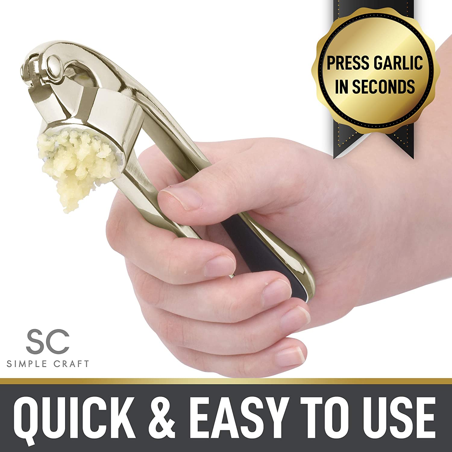 Simple Craft Heavy Duty Garlic Press Online