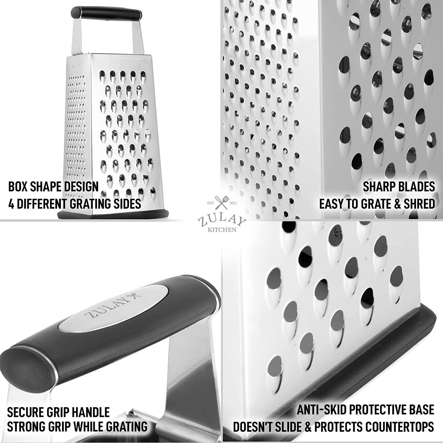 Order Now 4 Sided Box Grater