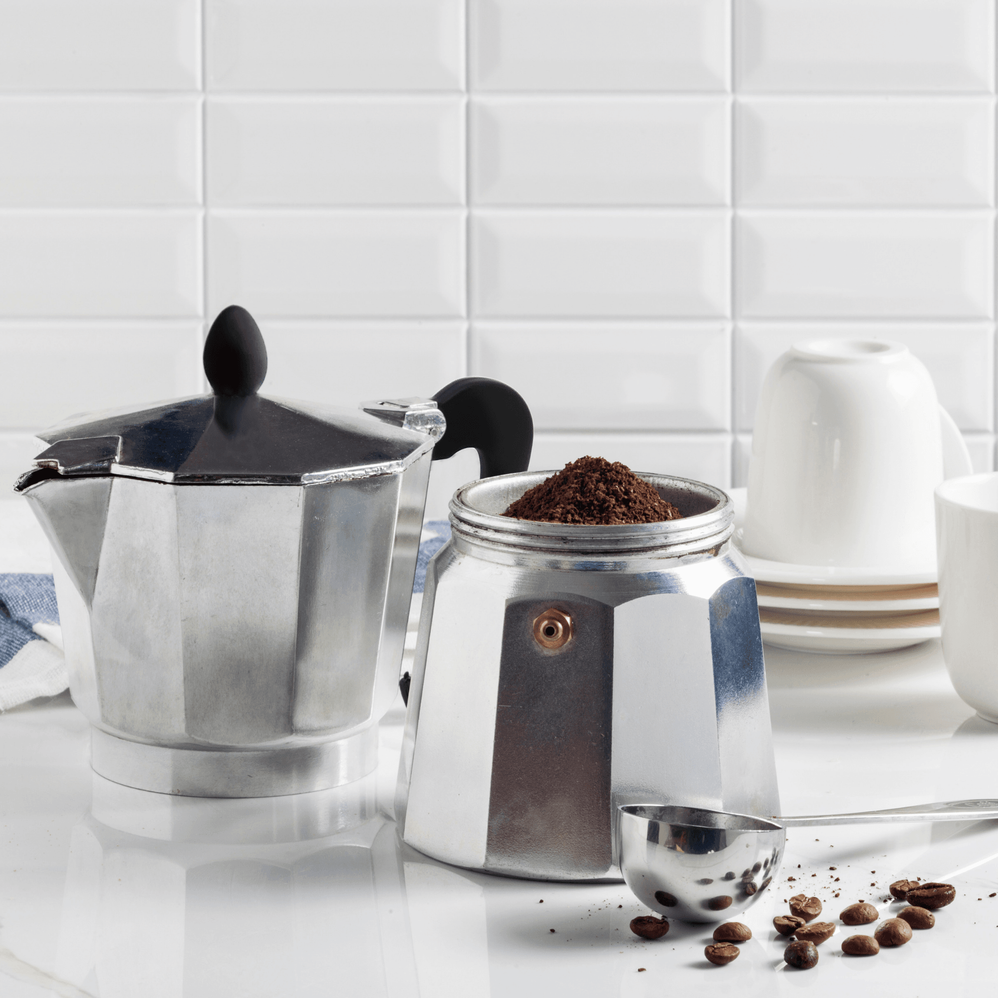  Coffee Pot, Stainless Steel Moka Pot Italian Coffee