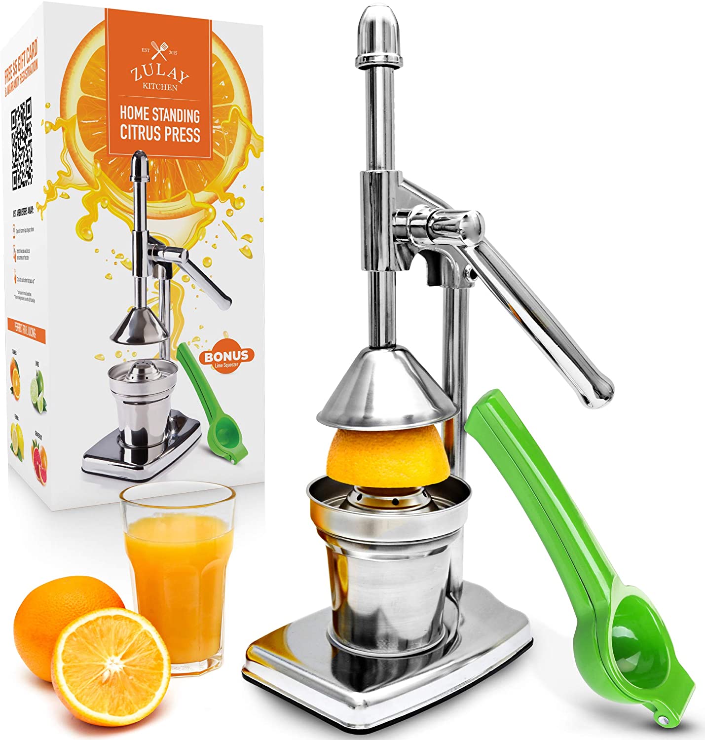 Manual Citrus Press + Lime Squeezer Set - Zulay KitchenZulay Kitchen