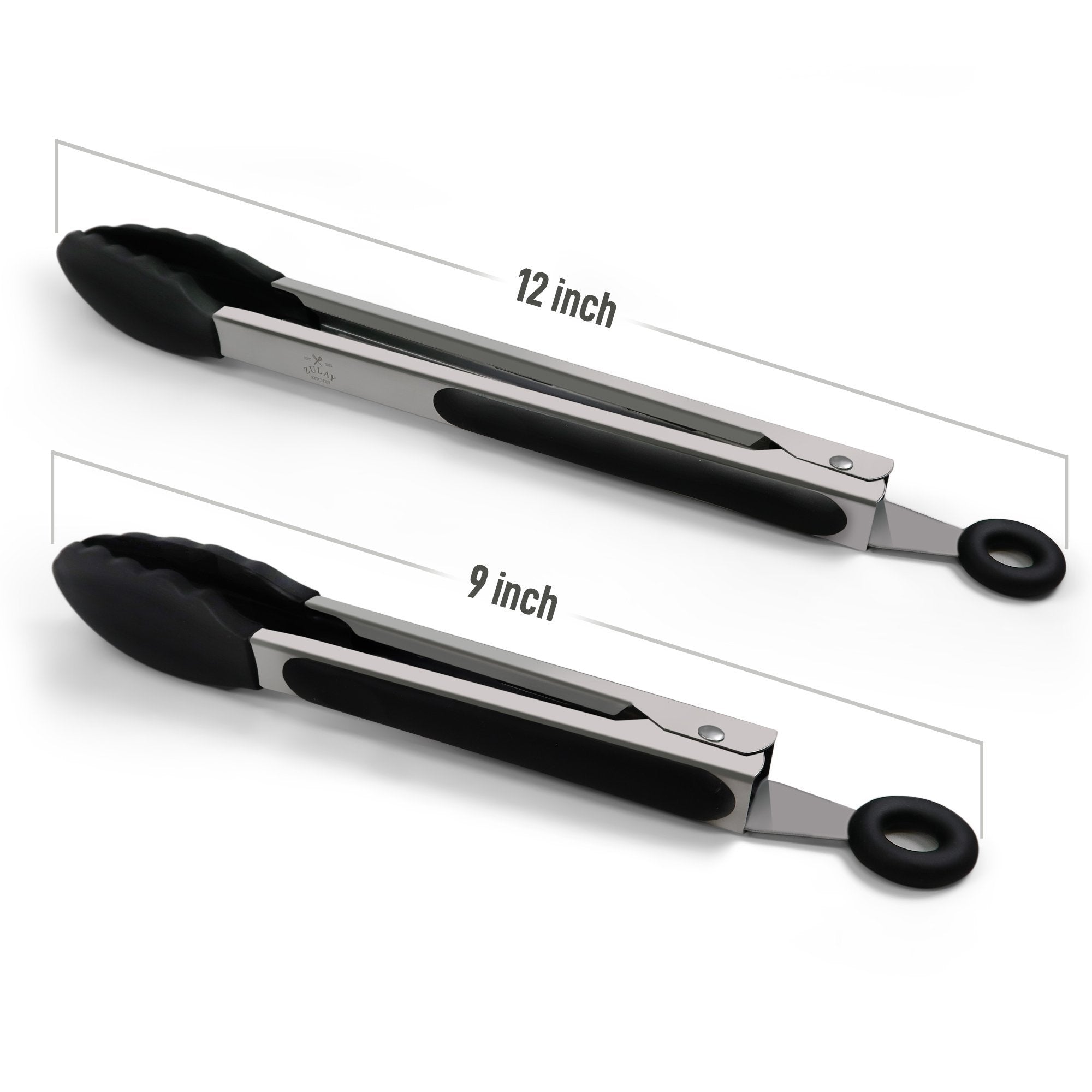 Stainless Steel Tongs Set - 12 and 9 Online