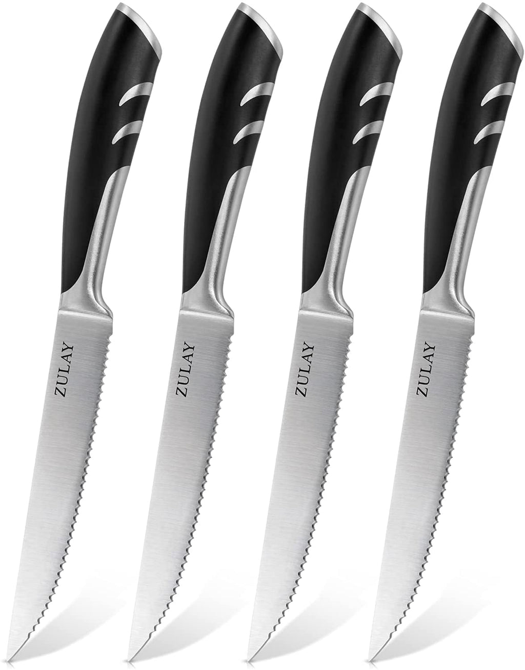 Kershaw Knives AB5075 PK2 Serrated Steak Knife Set Four 5 in. Steak Kn –  JADA Lifestyles
